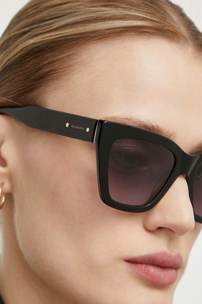 AllSaints okulary przeciwsłoneczne ALS500100254 czarny