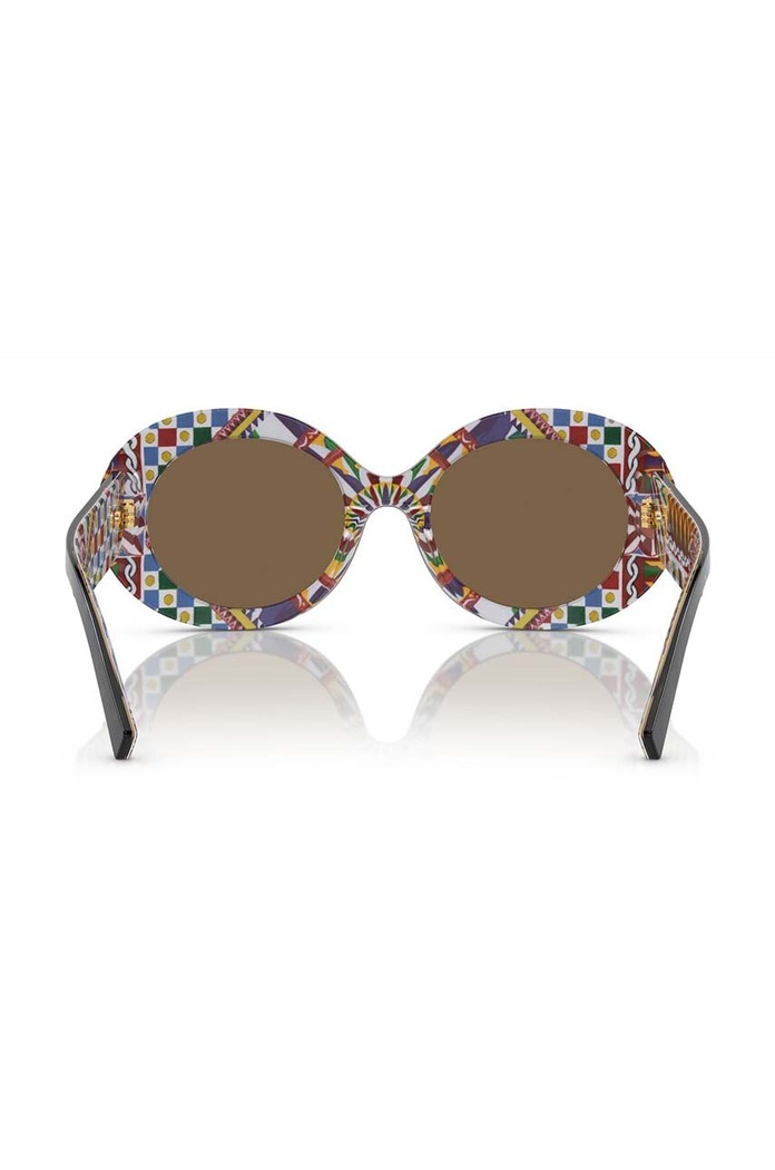 Sluneční brýle Dolce & Gabbana 0DG4448 hnědá