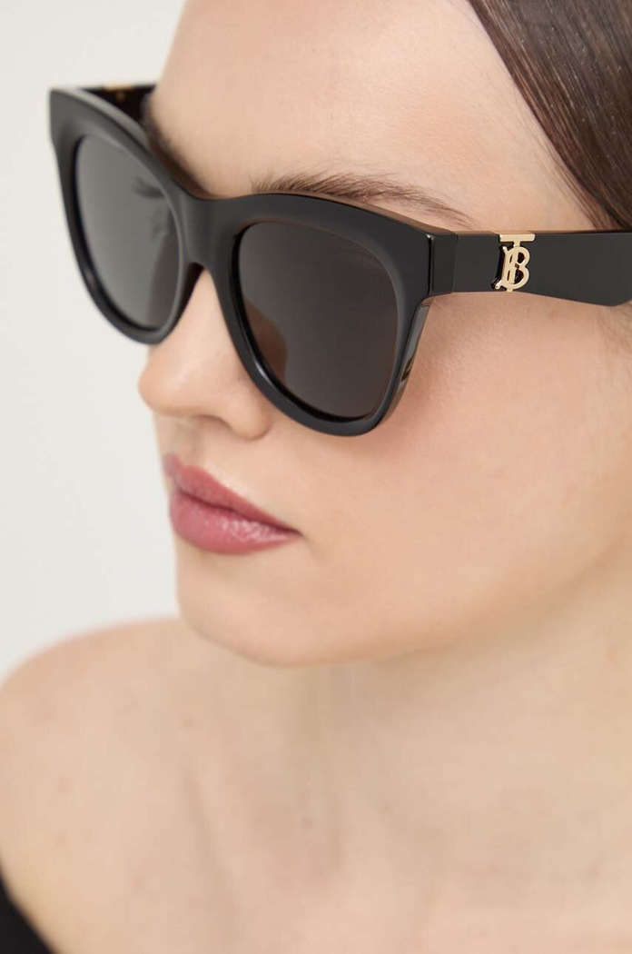 Sončna očala Burberry Cat eye črna 0BE4418