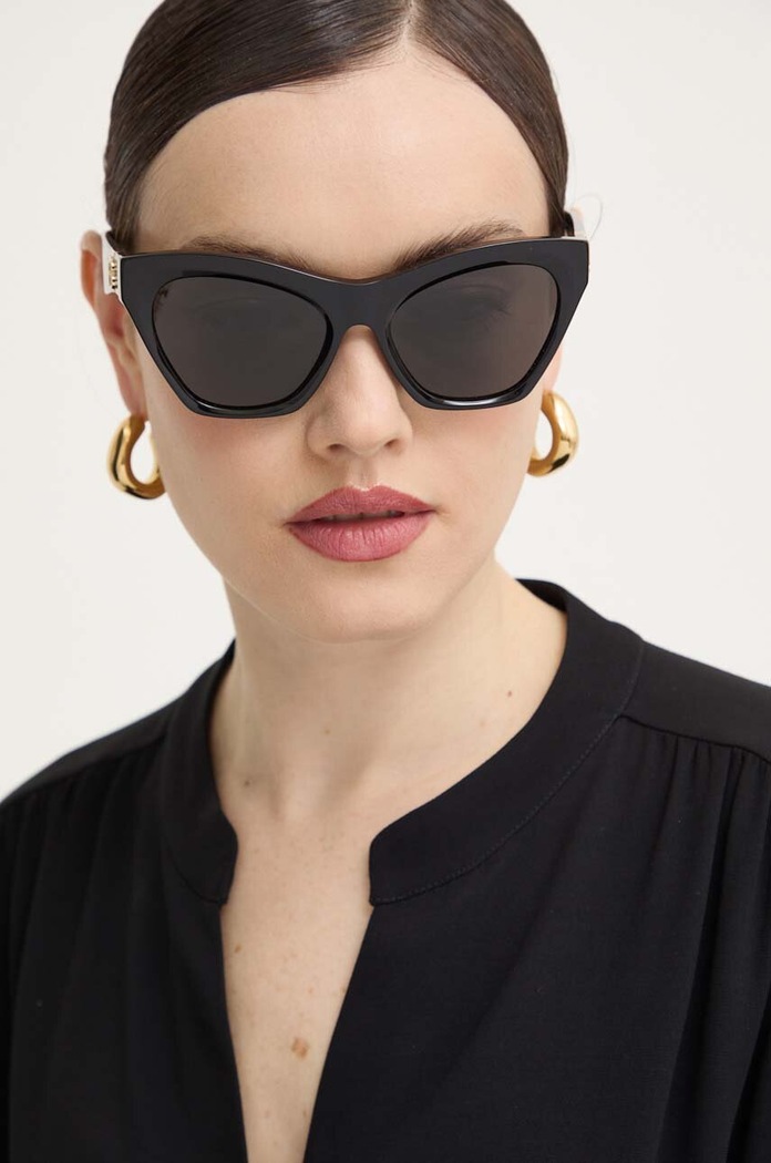 Burberry okulary przeciwsłoneczne 0BE4420U czarny AA00