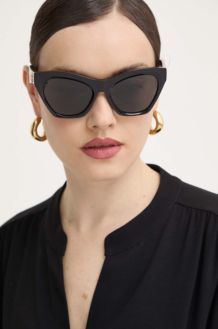 Burberry okulary przeciwsłoneczne 0BE4420U czarny AA00