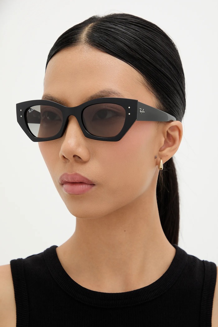 Ray-Ban okulary przeciwsłoneczne jednolita czarny 0RB4430
