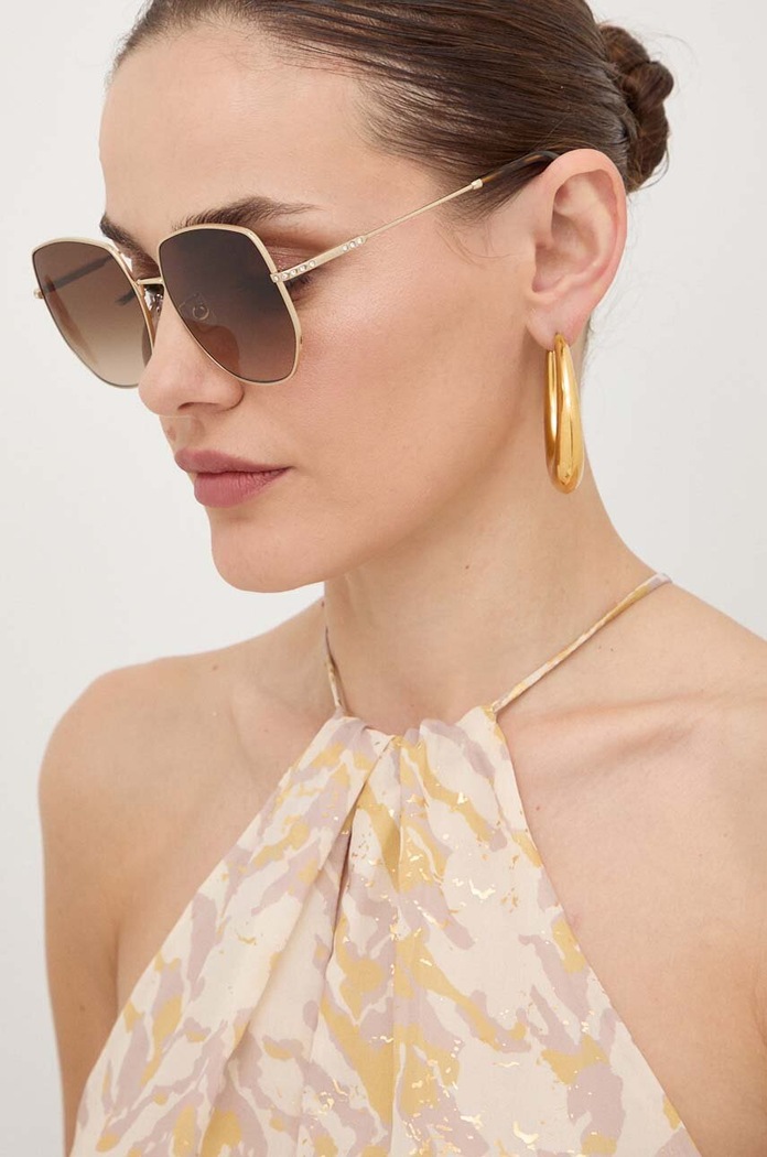 Sluneční brýle Jimmy Choo 0JC4006BD hnědá AA00
