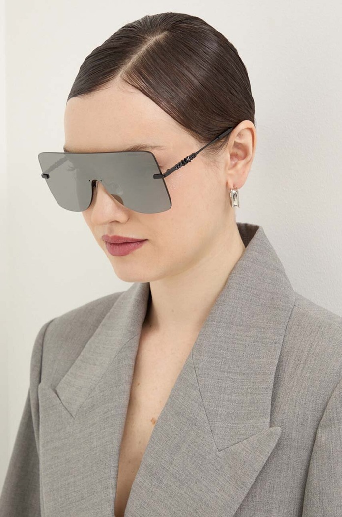 Sluneční brýle Michael Kors LONDON zrcadlová černá 0MK1148