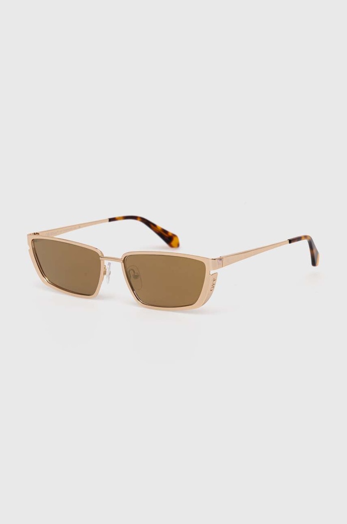 Off-White Okulary przeciwsłoneczne beżowy OERI119.567676