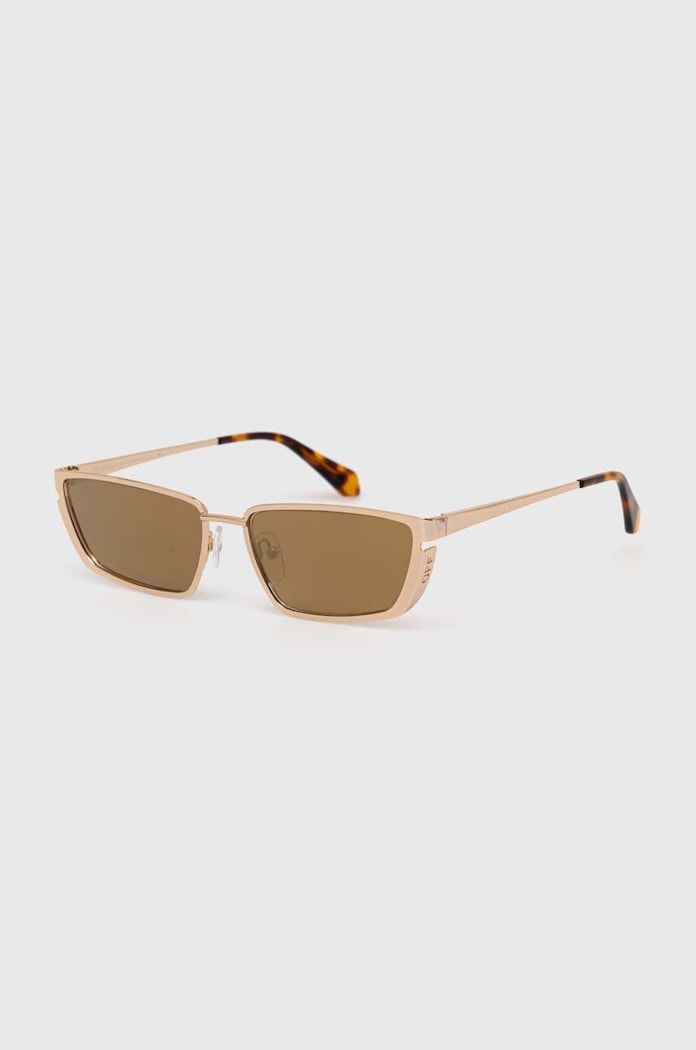Off-White Okulary przeciwsłoneczne beżowy OERI119.567676
