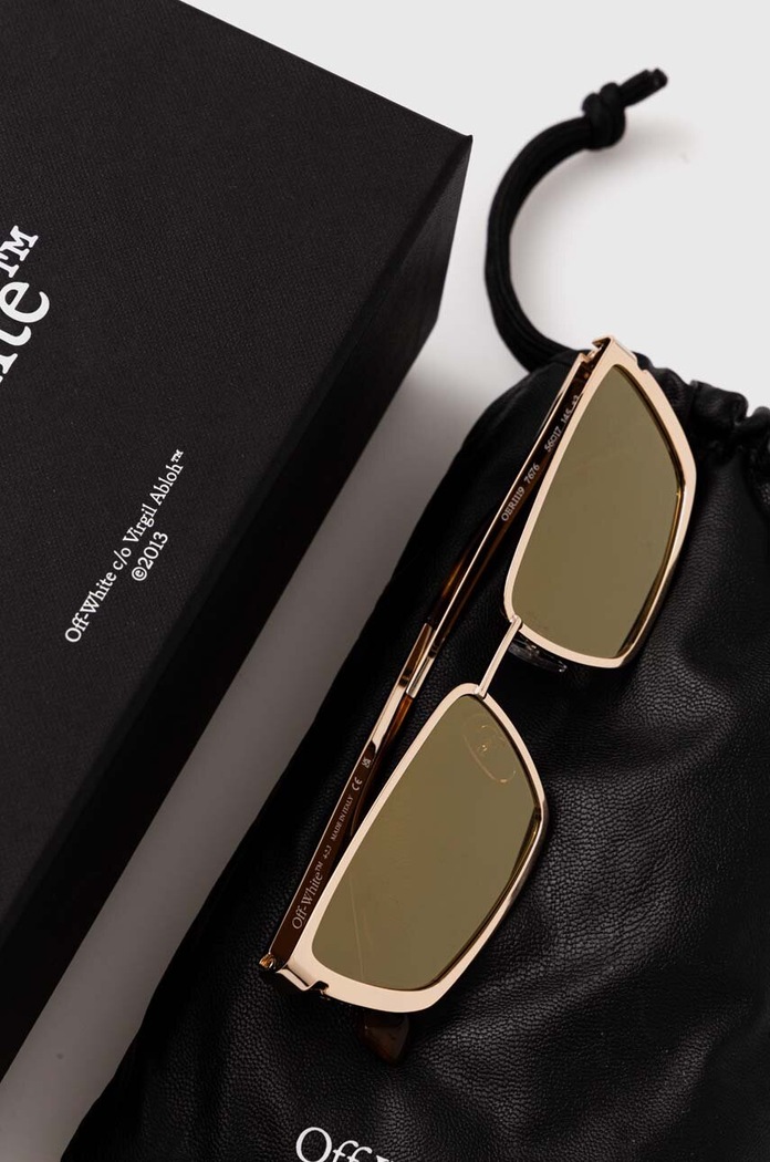 Akcesoria Off-White Okulary przeciwsłoneczne OERI119.567676 beżowy