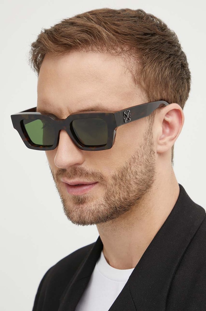Okulary przeciwsłoneczne Off-White brązowy OERI126.506055