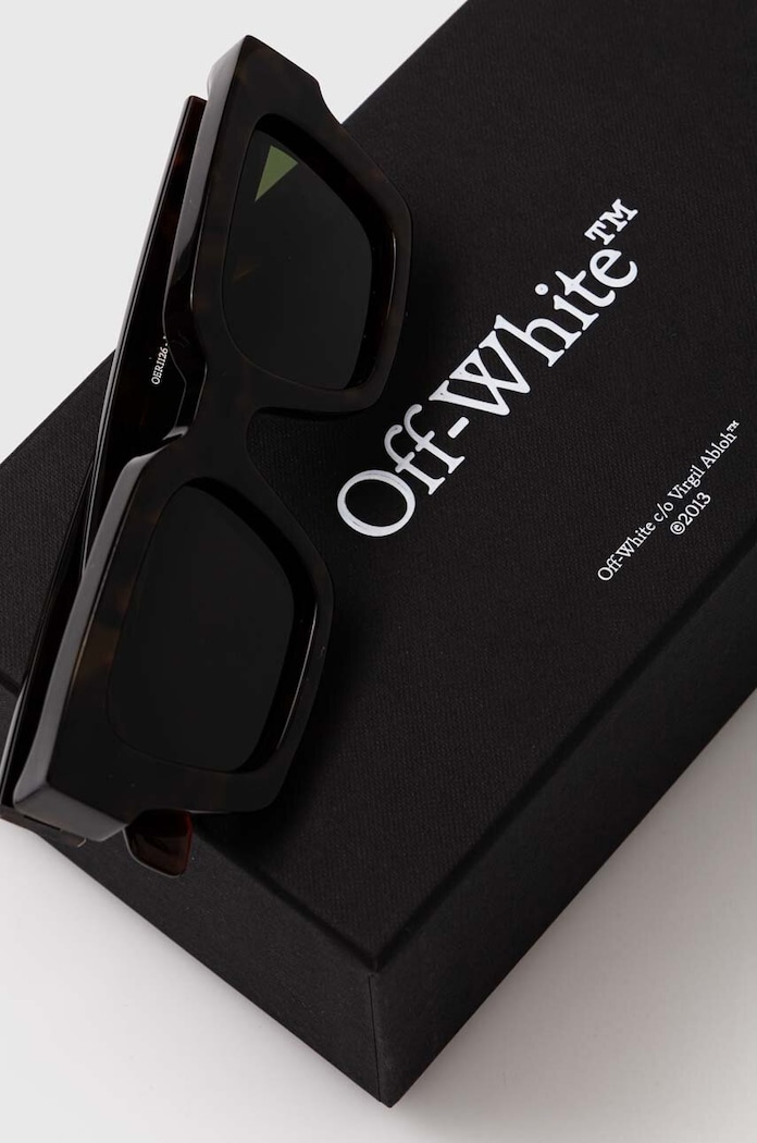 Akcesoria Off-White Okulary przeciwsłoneczne OERI126.506055 brązowy