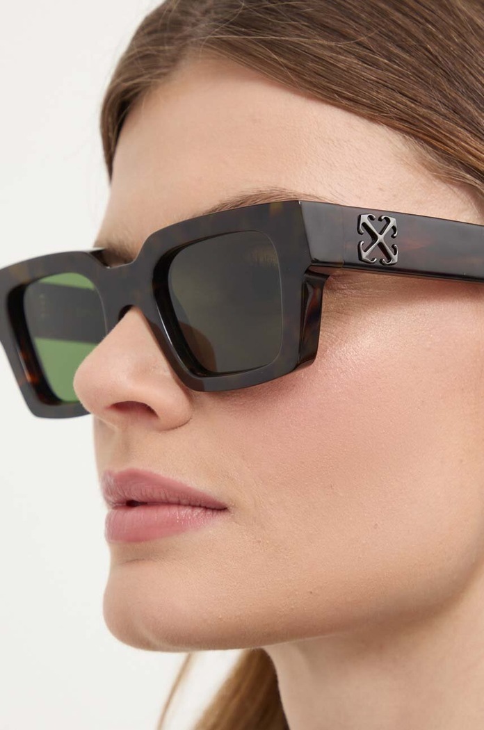Okulary przeciwsłoneczne Off-White OERI126.506055 brązowy