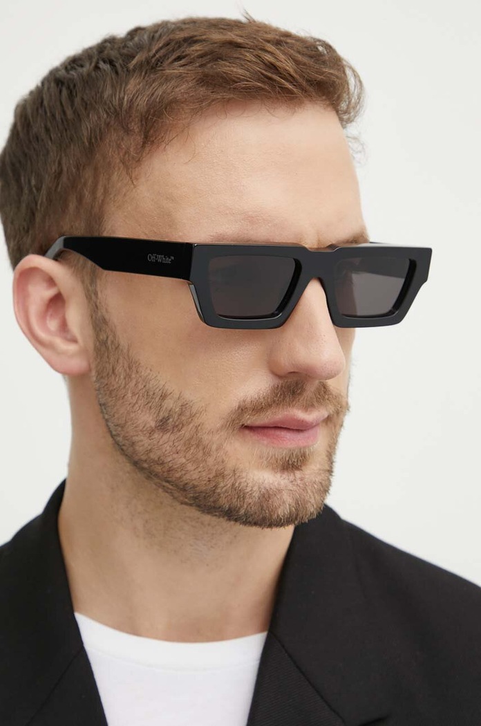 Off-White okulary przeciwsłoneczne OERI129.541007 czarny AA00