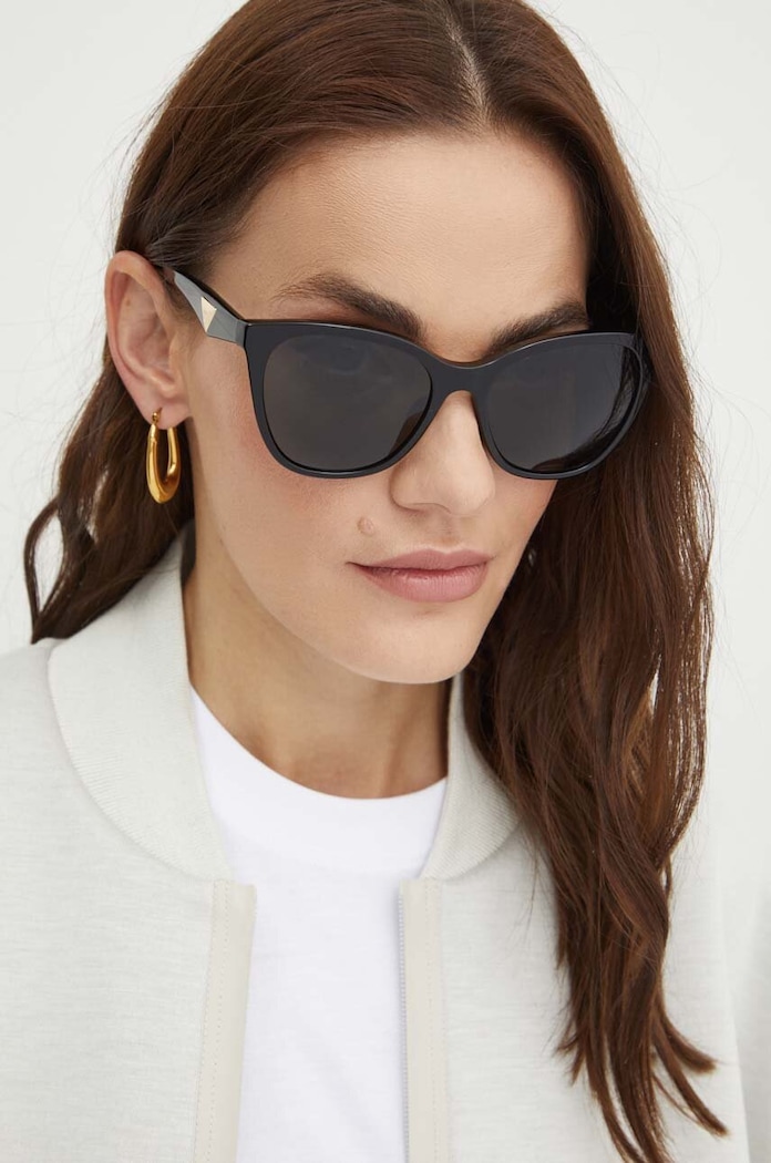 Akcesoria Emporio Armani okulary przeciwsłoneczne 0EA4222U czarny