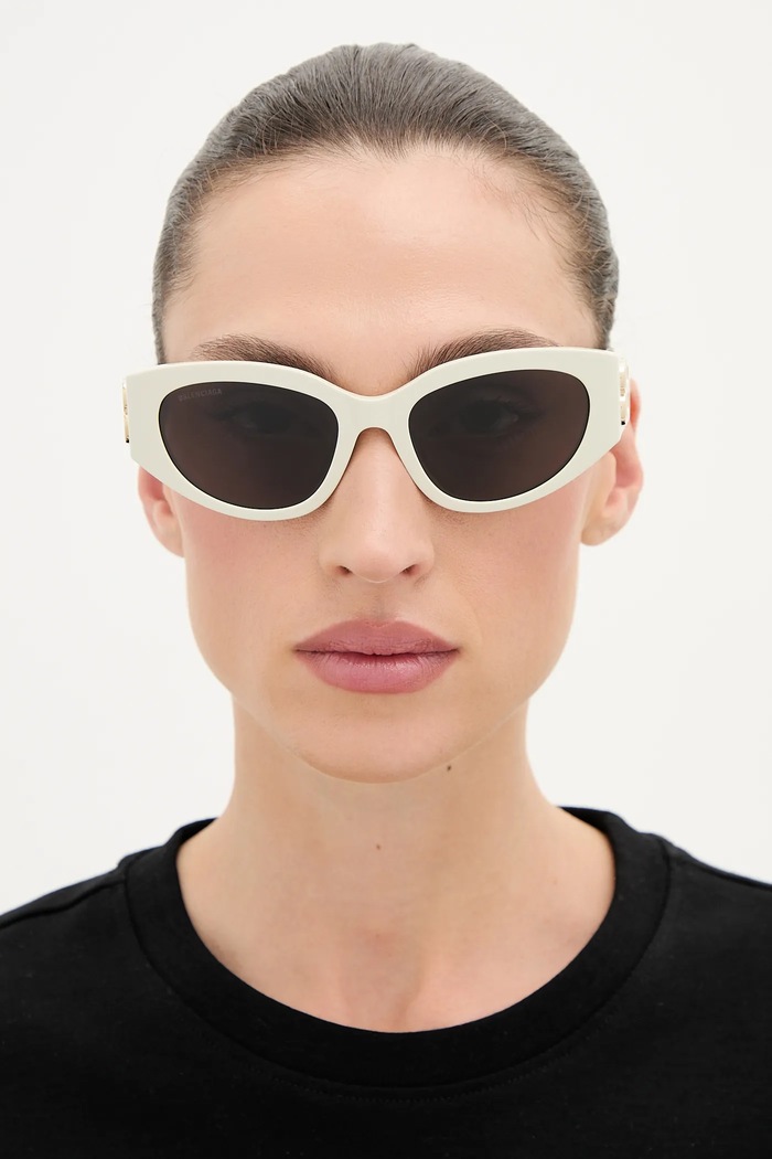 Sluneční brýle Balenciaga BB0324SK béžová