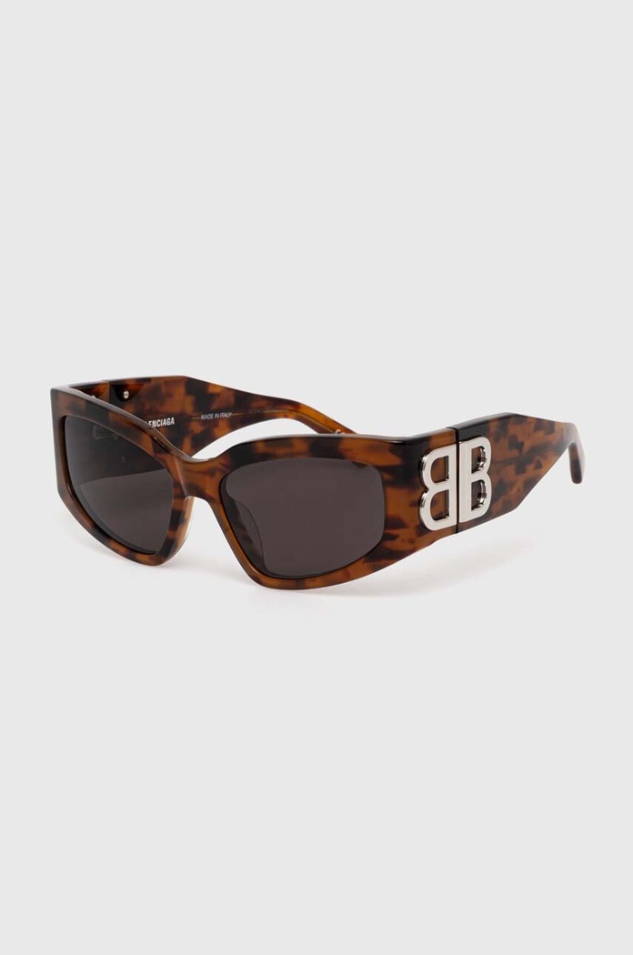 Sluneční brýle Balenciaga BB0321S hnědá AA00
