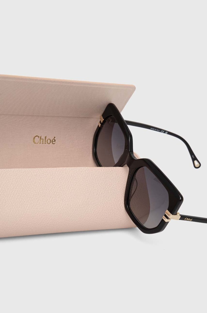 Chloé okulary przeciwsłoneczne Chloe czarny CH0240S