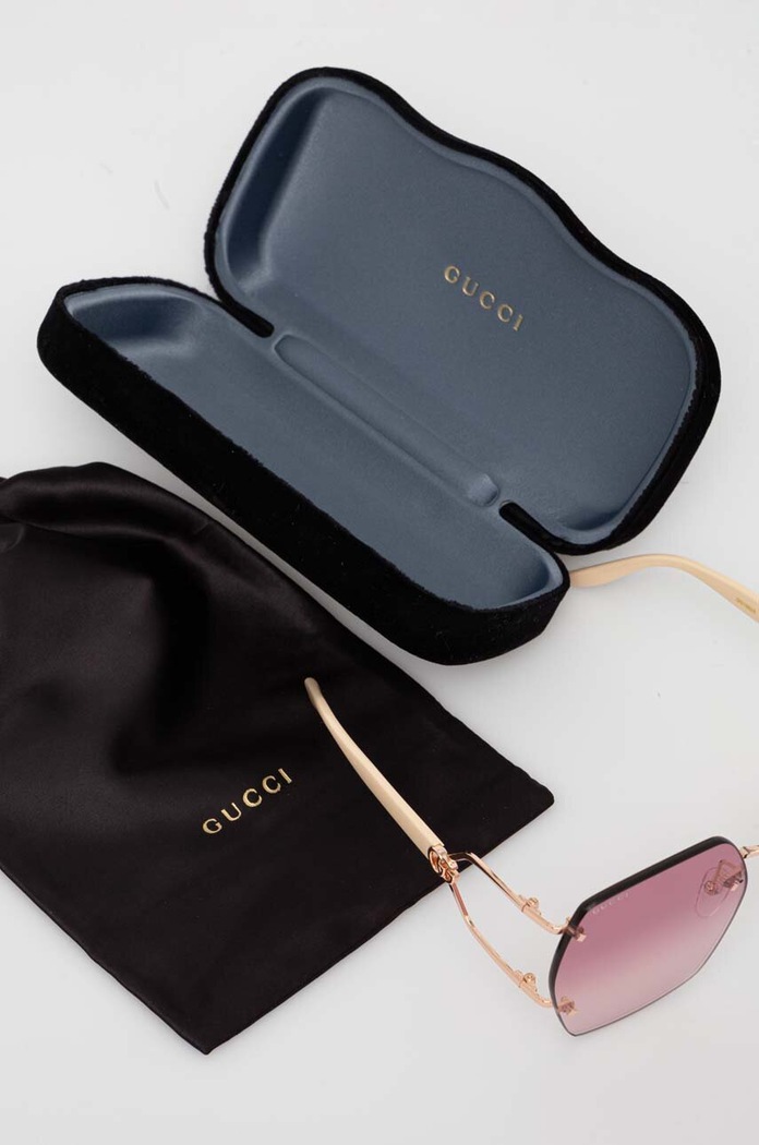 Okulary przeciwsłoneczne Gucci GG1562S różowy
