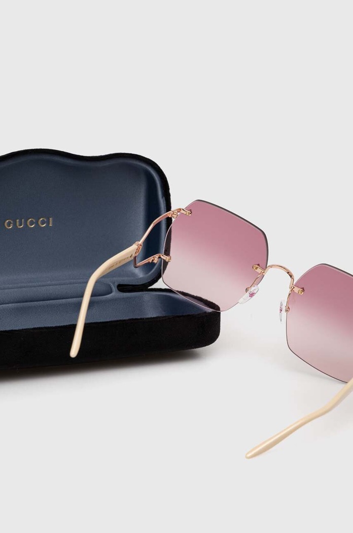 Okulary przeciwsłoneczne Gucci różowy GG1562S