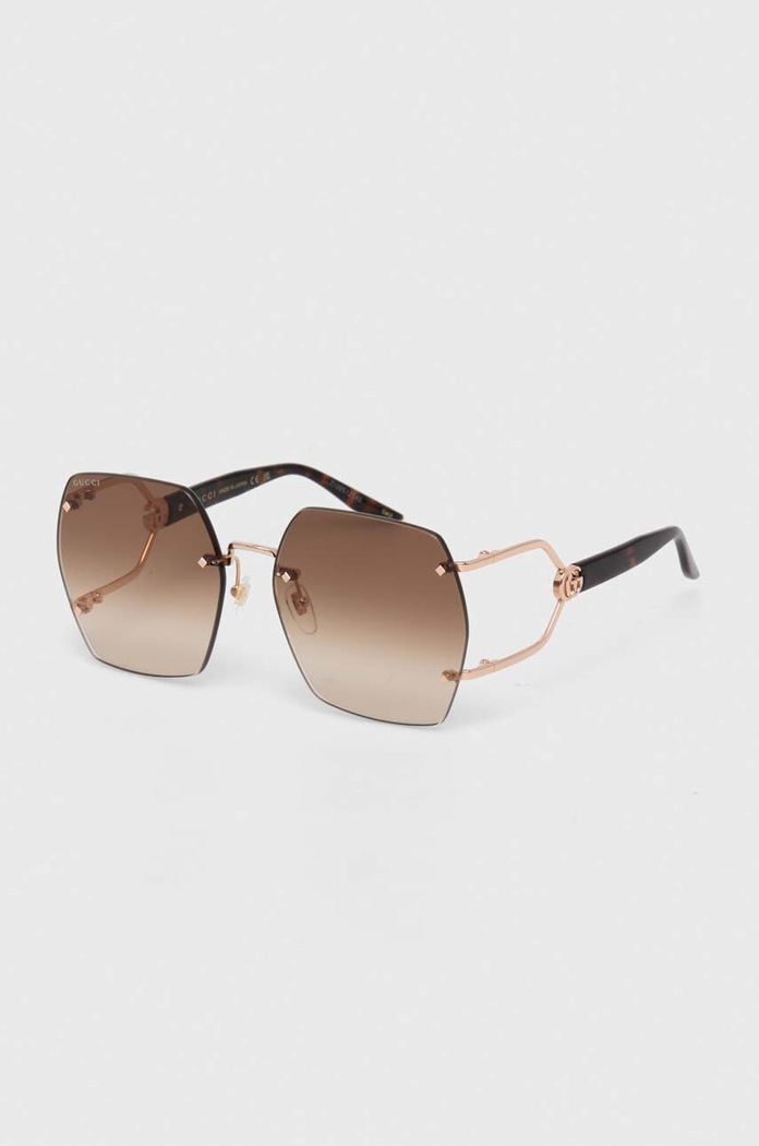 Gucci okulary przeciwsłoneczne GG1562S brązowy AA00