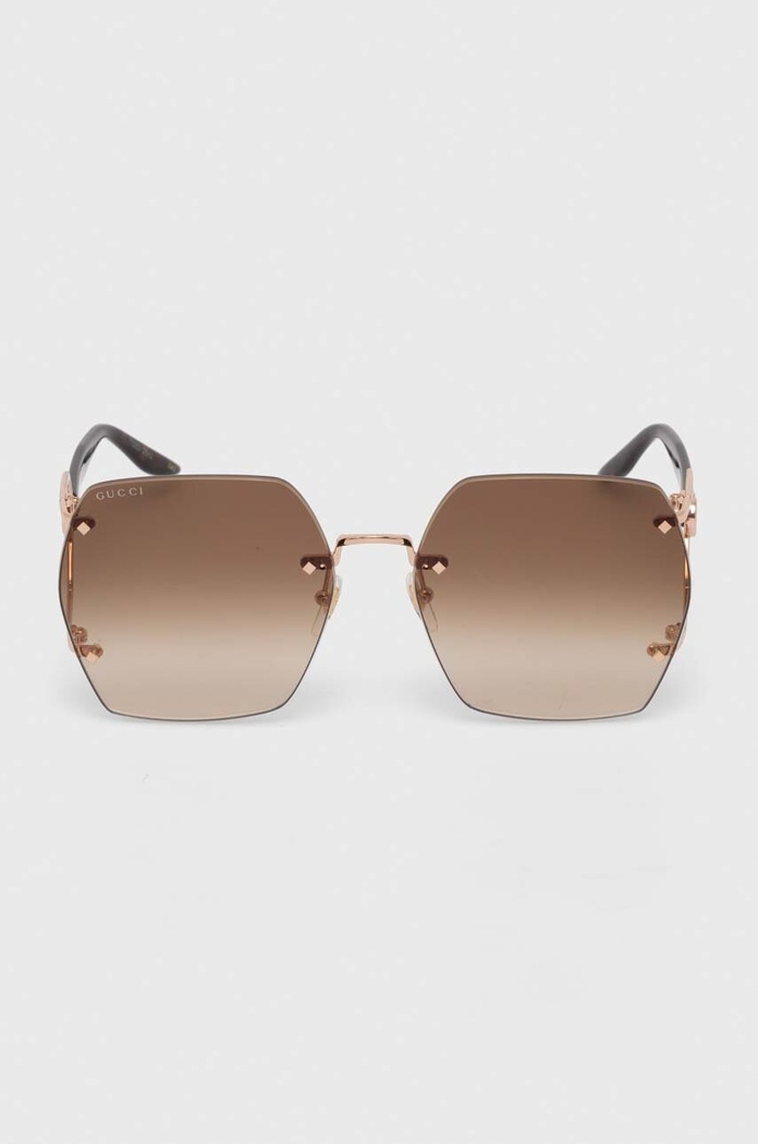 Akcesoria Gucci okulary przeciwsłoneczne GG1562S brązowy