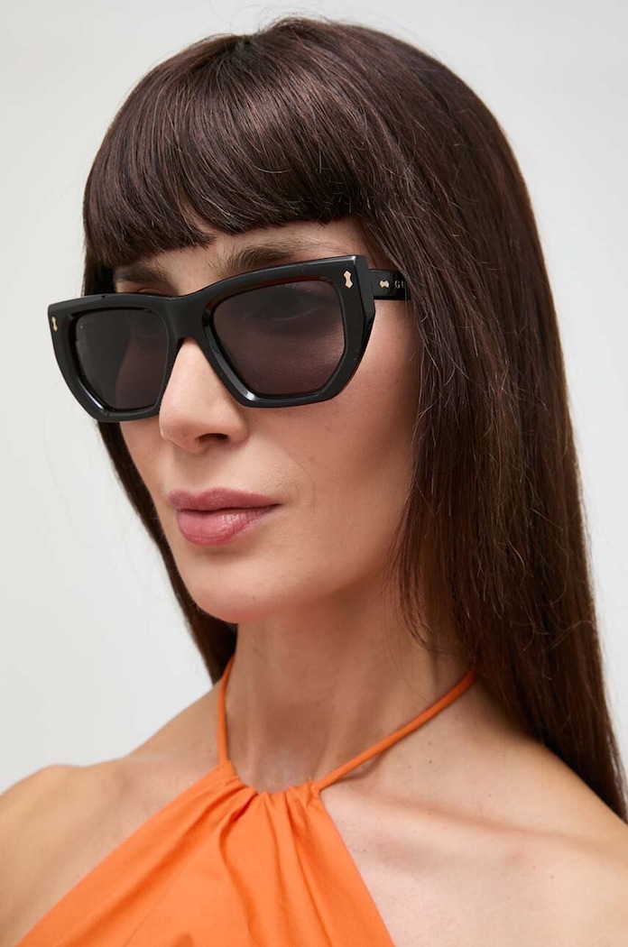 Sunčane naočale Gucci jednobojno crna GG1520S