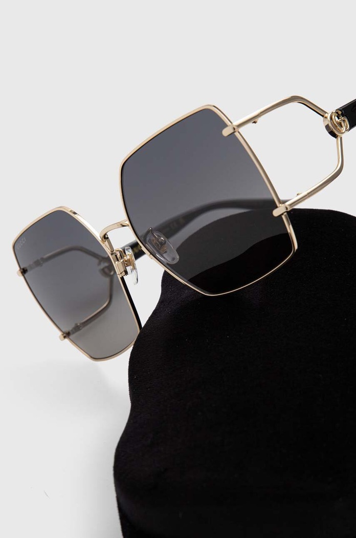 Gucci okulary przeciwsłoneczne złoty GG1564SA