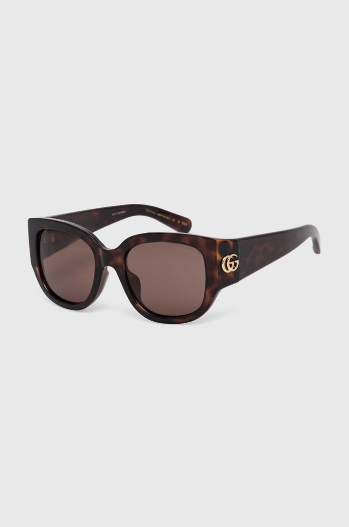 Gucci okulary przeciwsłoneczne GG1599SA brązowy AA00