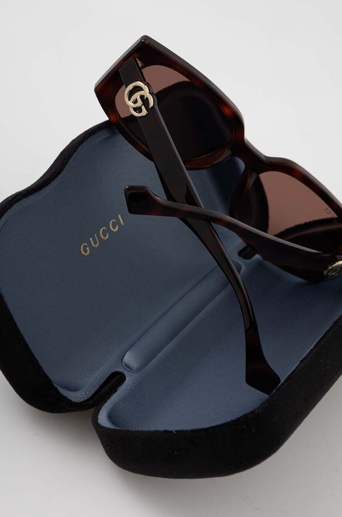 Slnečné okuliare Gucci hnedá GG1534S