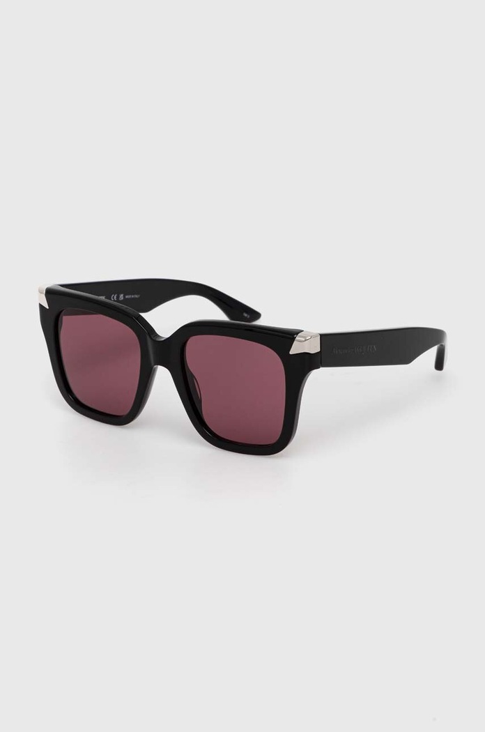 Sunčane naočale Alexander McQueen AM0440S crna AA00
