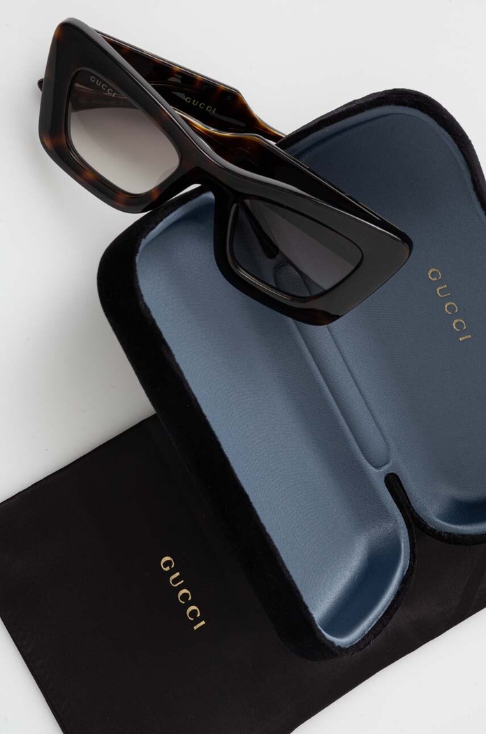 Okulary przeciwsłoneczne Gucci GG1552S czarny