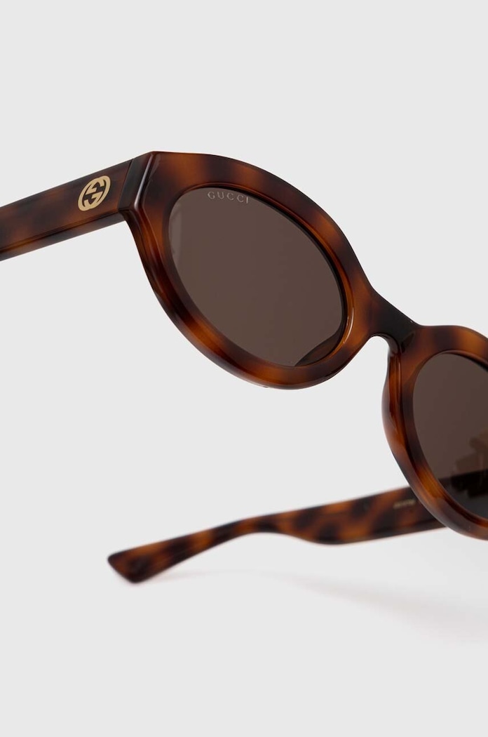 Slnečné okuliare Gucci hnedá GG1579S