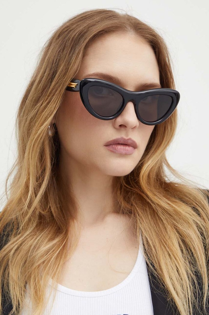 Bottega Veneta Okulary przeciwsłoneczne czarny BV1282S