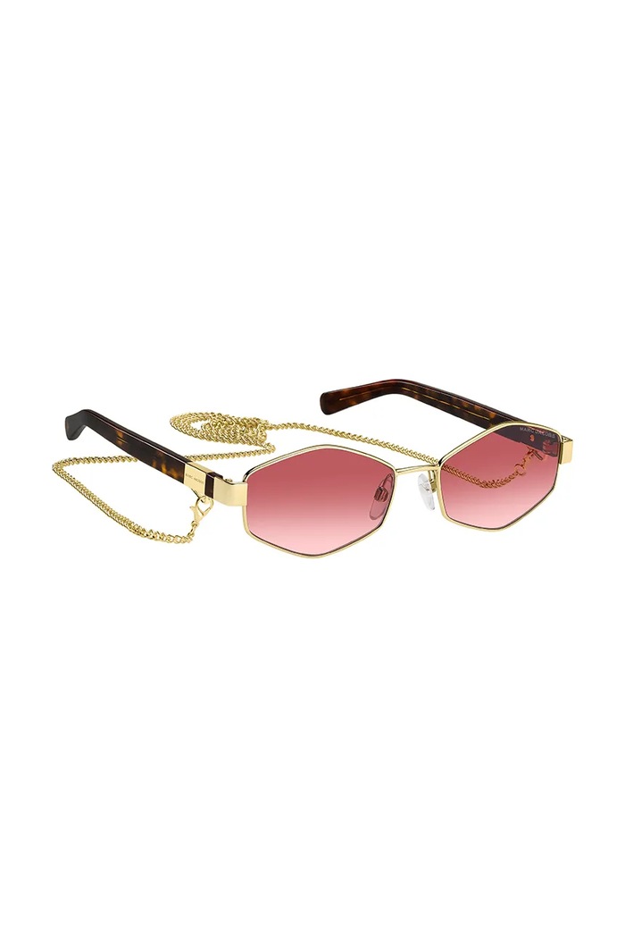 Akcesoria Marc Jacobs okulary przeciwsłoneczne MARC.496/S różowy