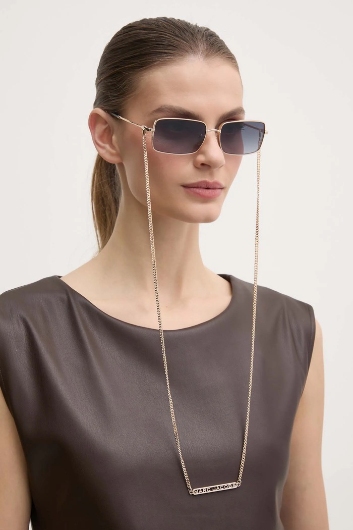 Slnečné okuliare Marc Jacobs hladký zlatá MARC.771/N/S.RHL