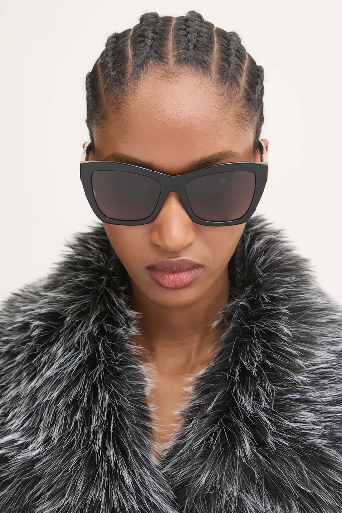 Jimmy Choo napszemüveg cat eye fekete 0JC5031