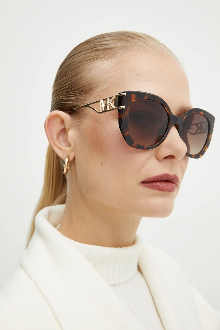 Slnečné okuliare Michael Kors hladký hnedá 0MK2236U