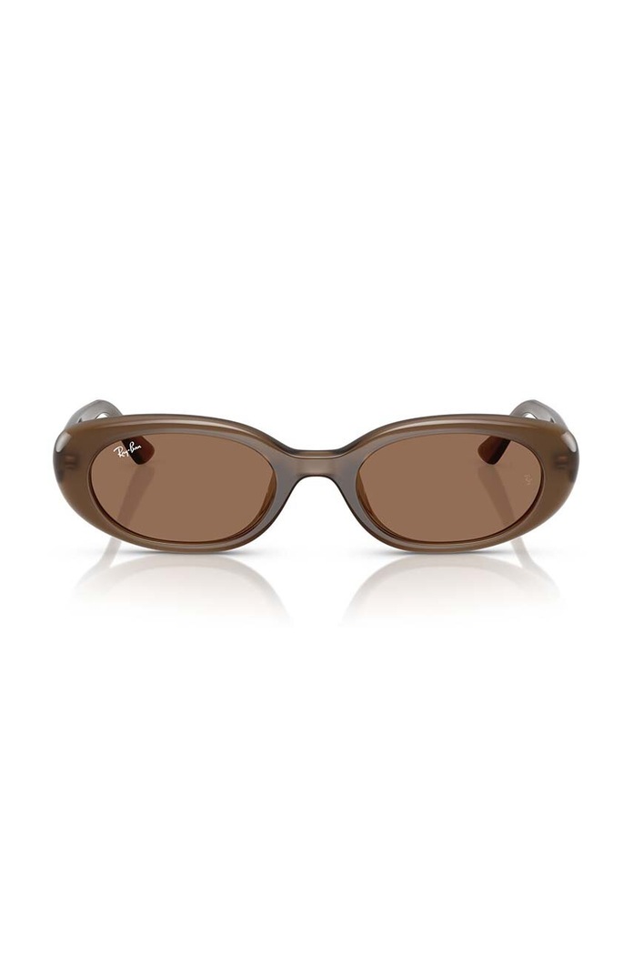 Akcesoria Ray-Ban okulary przeciwsłoneczne 0RB4441D.677973 brązowy