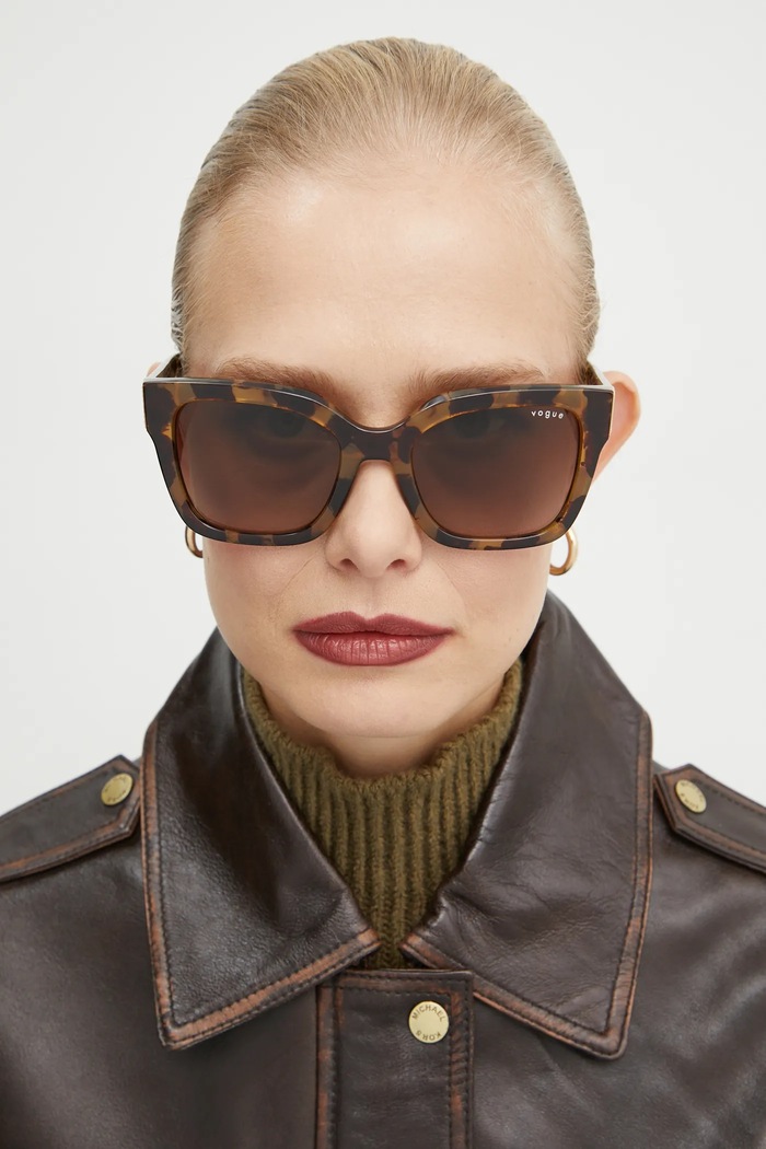 Sončna očala VOGUE Pravokotna rjava 0VO5613SB