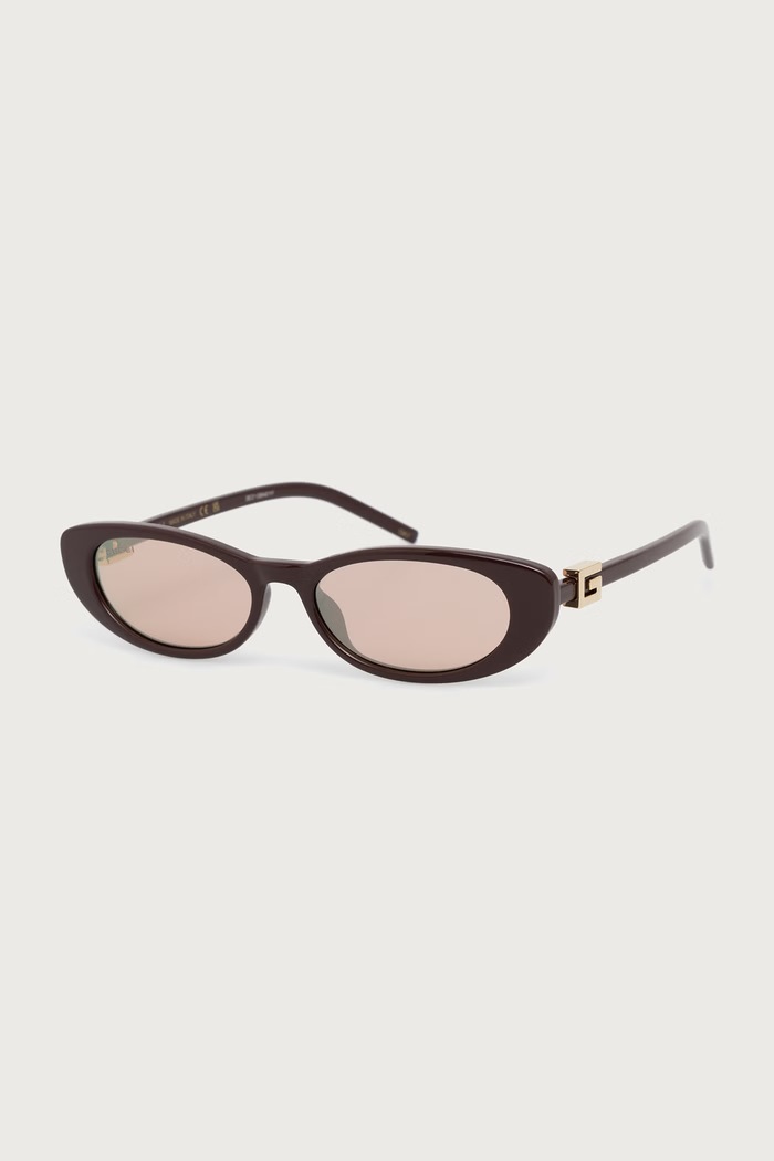 Gucci Okulary przeciwsłoneczne damskie bordowy GG1680S