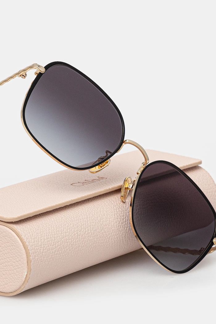 Akcesoria Chloé okulary przeciwsłoneczne CH0255SK złoty