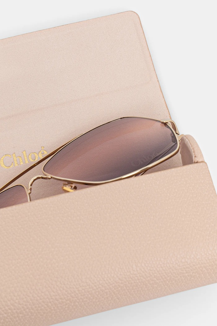 Slnečné okuliare Chloé CH0278S zlatá
