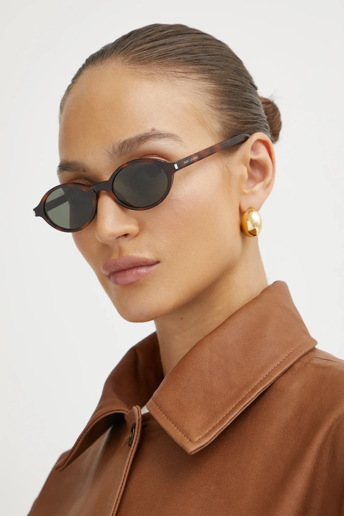 Γυαλιά ηλίου Saint Laurent ομοιόμορφος καφέ SL.751.JEANNE