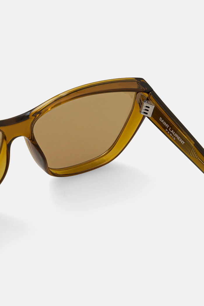 Slnečné okuliare Saint Laurent žltá SL.758