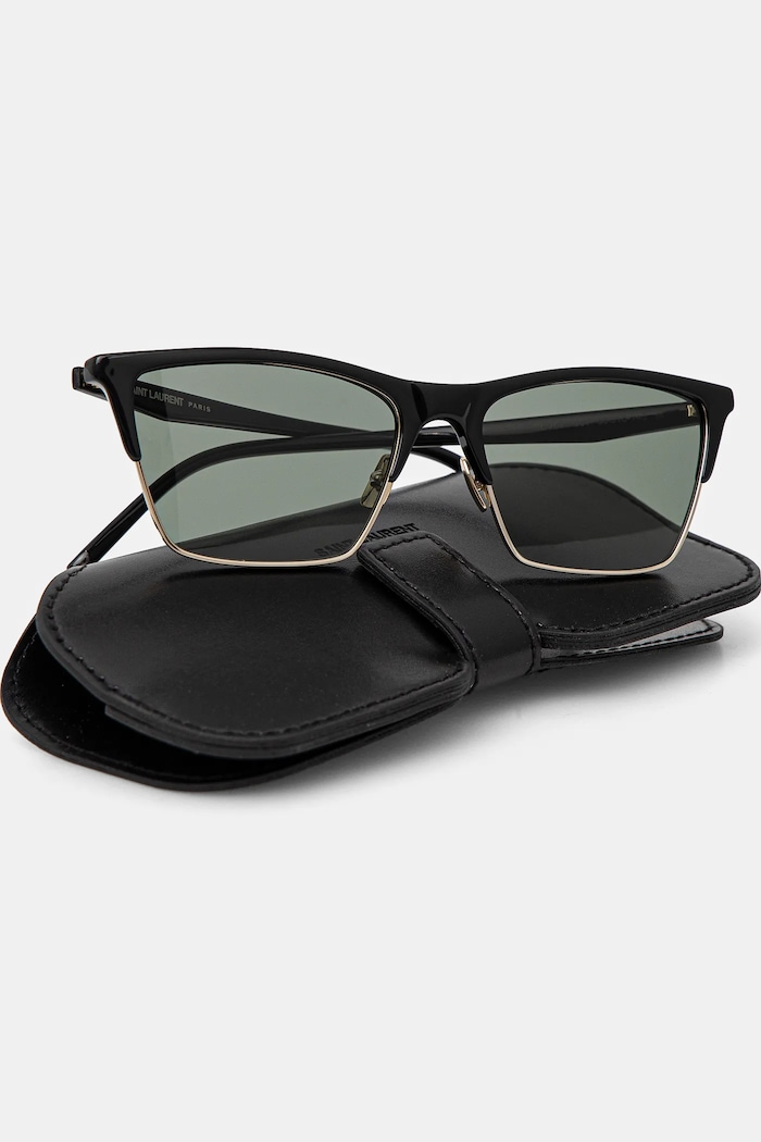 Солнцезащитные очки Saint Laurent чёрный SL.767