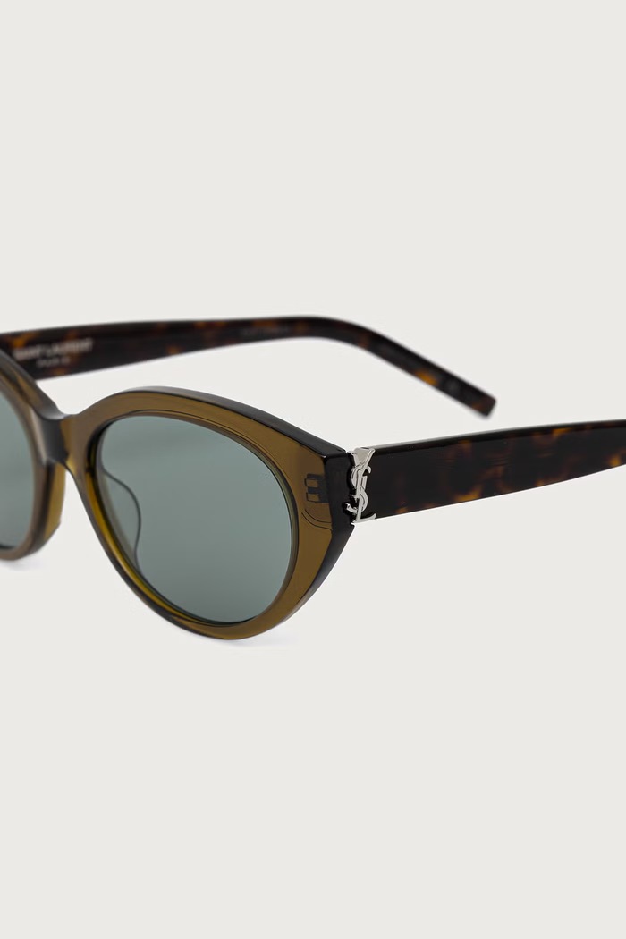 Akcesoria Saint Laurent Okulary przeciwsłoneczne damskie SL.M148 brązowy