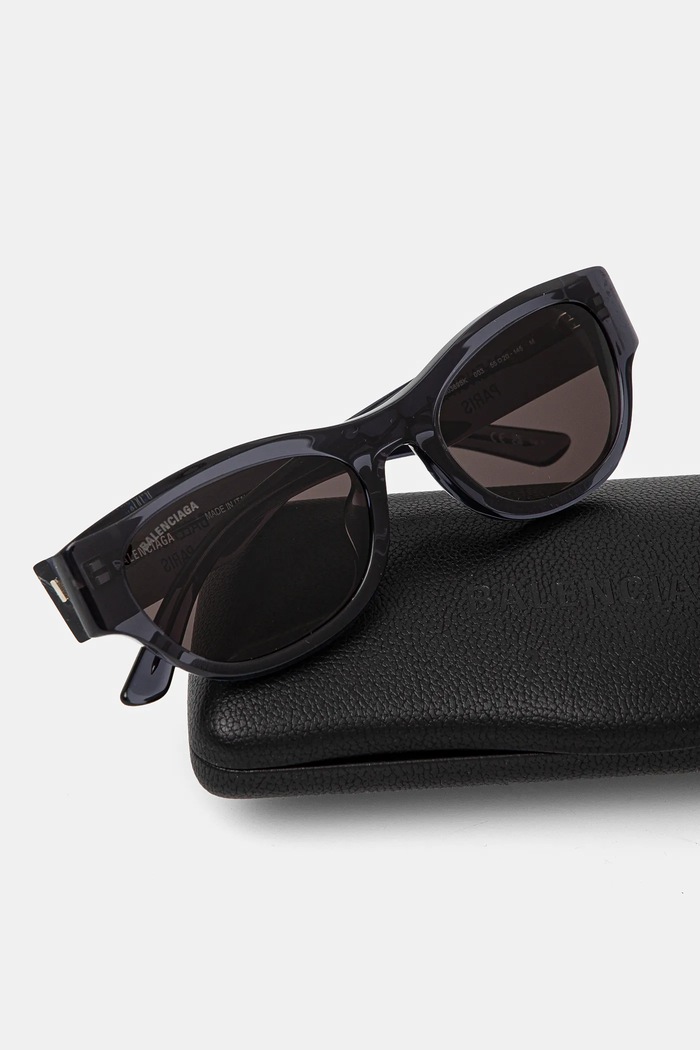 Doplnky Slnečné okuliare Balenciaga BB0389SK sivá
