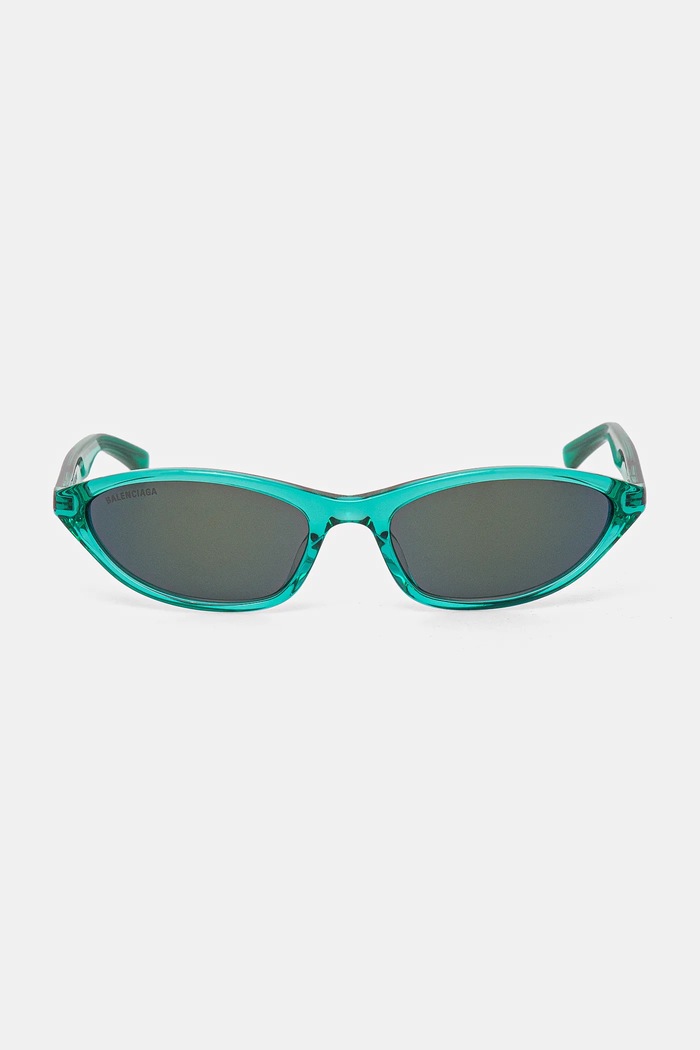 Balenciaga okulary przeciwsłoneczne BB0402S zielony AA00