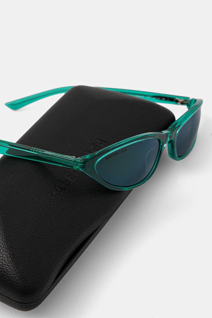 Akcesoria Balenciaga okulary przeciwsłoneczne BB0402S zielony