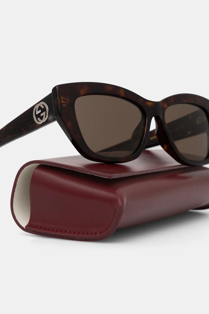 Gucci okulary przeciwsłoneczne pomarańczowy GG1844SA