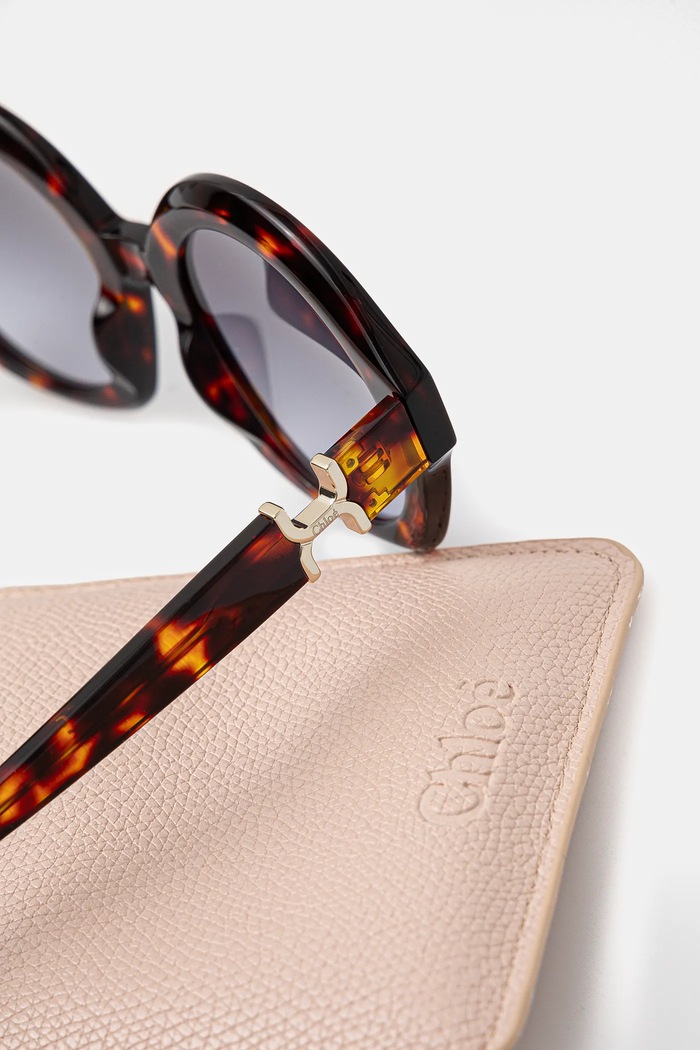 Аксесоари Слънчеви очила Chloé CH0302S оранжев