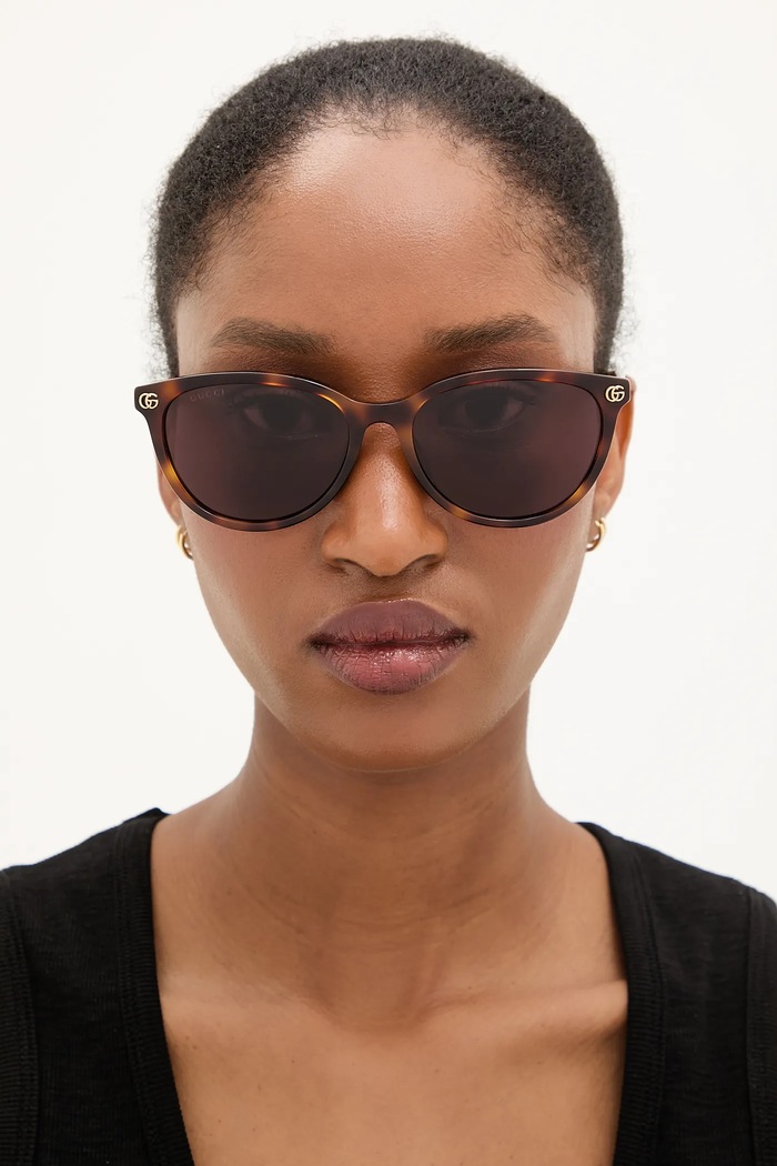 Gucci okulary przeciwsłoneczne GG1818SK pomarańczowy
